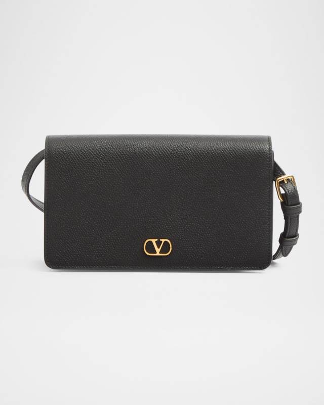 VLOGO Flap Leather Wallet